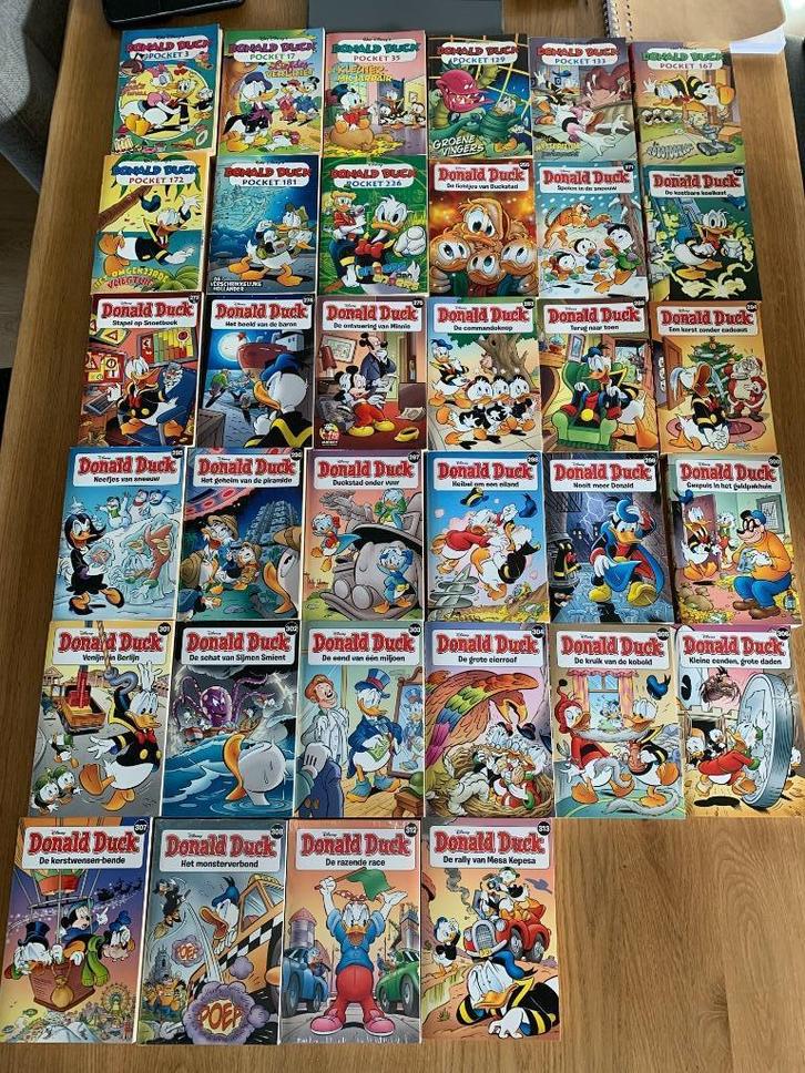 Donald Duck Pocket diverse nummers, Boeken, Stripboeken, Gelezen, Meerdere stripboeken, Ophalen of Verzenden