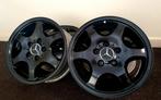 ORIGINEEL MERCEDES SLK 16INCH BREEDSET *ZWART* 5x 112, Ophalen, Gebruikt, Velg(en), 16 inch