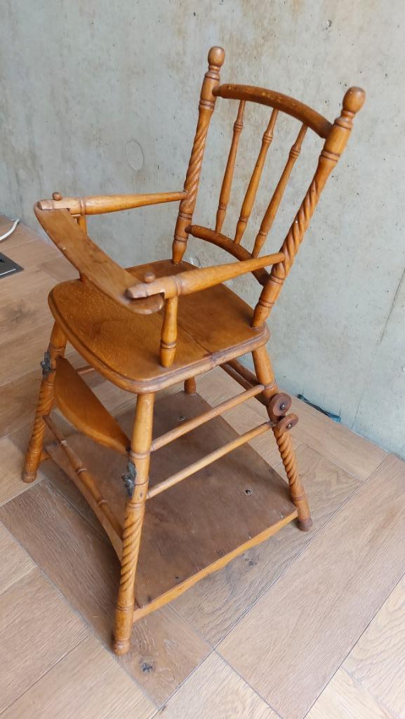 Art deco uitklapbaar poppenstoeltje met telraam (jaren '30), Antiek en Kunst, Antiek | Speelgoed, Ophalen