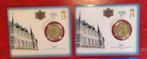 Luxemburg 2 euro 2025 BU 2 x Coincard Hendrik Schuman, Ophalen of Verzenden, Luxemburg, 2 euro, Setje