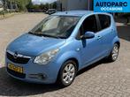 Opel Agila 1.0 Enjoy , AIRCO, NWE APK MET STEEKPROEF !, RIJD, Stof, Gebruikt, Blauw, 996 cc