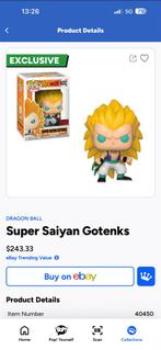 Super Saiyan Gotenks Funko Pop! #622, Ophalen of Verzenden, Zo goed als nieuw