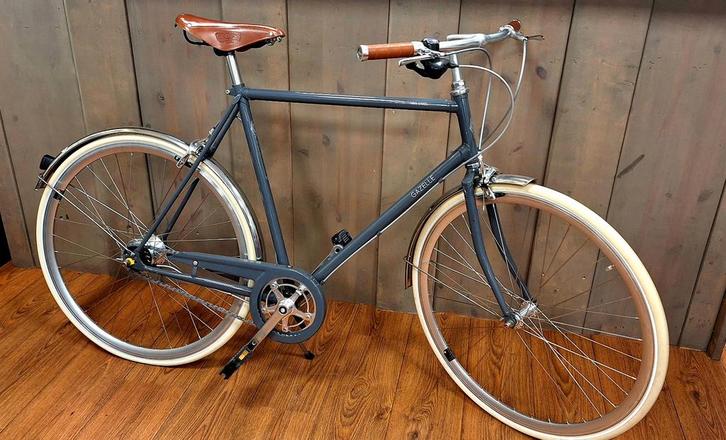 Grijze Gazelle van Stael herenfiets 7 versnellingen 58 cm, Fietsen en Brommers, Fietsen | Heren | Sportfietsen en Toerfietsen