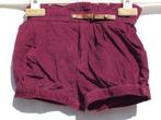Stoere bordeaux rode korte broek. mt 92 Merk Zara, Broek, Meisje, ., Ophalen of Verzenden