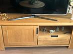Eiken TV-Meubel 148cm, Ophalen, 150 tot 200 cm, Eikenhout, Zo goed als nieuw