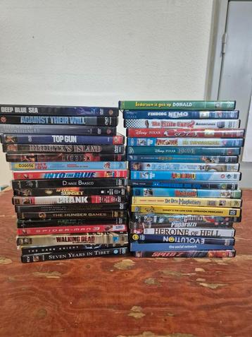 37 diverse films en series dvd's  beschikbaar voor biedingen