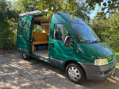 Citroën Jumper 2003 – Automaat - Zelfbouw Off-grid Camper, Caravans en Kamperen, Campers, Particulier, tot en met 2, Buscamper of Camperbus