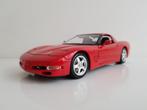 Bburago Chevrolet Corvette (1997) - 1/18 - In originele doos, Ophalen of Verzenden, Auto, Bburago