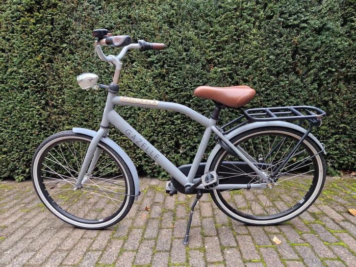 Mooie Gazelle Heavy Duty NL 24 inch jongensfiets mat grijs, Fietsen en Brommers, Fietsen | Jongens, Zo goed als nieuw, 24 inch