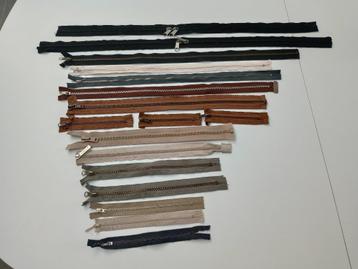 ritsen YKK / Opti / SAB / Nanucci : hele lot beschikbaar voor biedingen