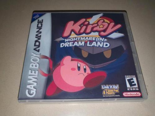 Kirby Nightmare in Dream Land Game Boy Advance GBA Game Case, Spelcomputers en Games, Games | Nintendo Game Boy, Zo goed als nieuw