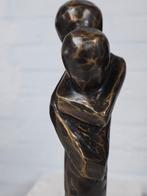 KOPPEL / DE KUS / ABSTRACT/ Bronsen beeld, Ophalen of Verzenden