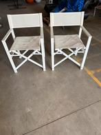 Twee regisseurs stoelen, Huis en Inrichting, Stoelen, Ophalen, Zo goed als nieuw, Twee