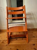 Stokke Tripp Trapp Kinderstoel Oranje meegroeiend, Huis en Inrichting, Stoelen, Ophalen, Gebruikt, Overige kleuren, Eén