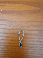 poppenhuis miniaturen ketting zilver met onyx steentje, Ophalen of Verzenden, Nieuw, Zilver, Trollbeads