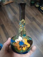 Antiek - Plateel - arnhem - Art nouveau - vaasje - aardewerk, Ophalen of Verzenden