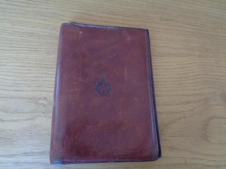 Ralph Boyer leren portefeuille, Sieraden, Tassen en Uiterlijk, Portemonnees, Gebruikt, Overige merken, Bruin, Leer, Ophalen of Verzenden