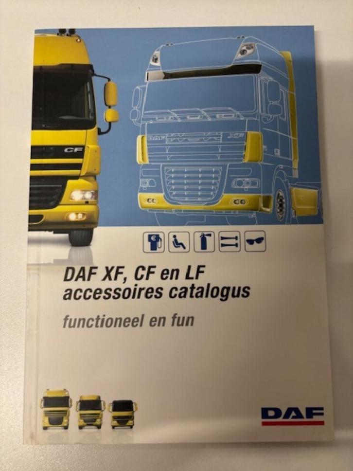 Instructieboek + accesoiresboek Daf XF – CF – LF, Auto diversen, Handleidingen en Instructieboekjes, Ophalen of Verzenden