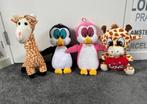 Dieren knuffels (giraffe/ pinguïns), Ophalen of Verzenden, Zo goed als nieuw, Overige typen