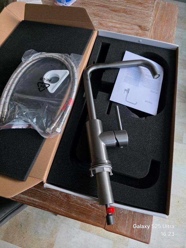 Reginox Crystal Keukenkraan - Nieuw in doos!, Huis en Inrichting, Keuken | Keukenelementen, Nieuw, Minder dan 100 cm, Minder dan 50 cm