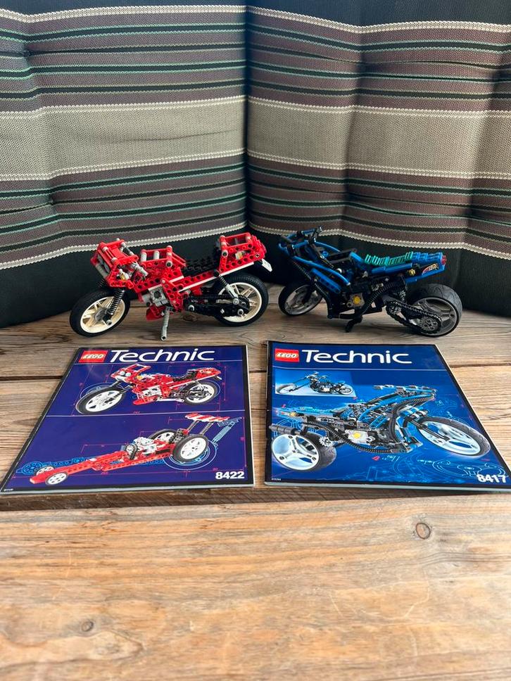 2 x LEGO Technic 8417/8422 Mag Wheel Master/Circuit Shock R., Kinderen en Baby's, Speelgoed | Duplo en Lego, Zo goed als nieuw