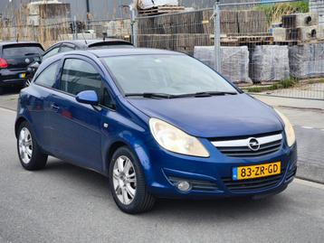 Opel Corsa 2008 Blauw 1.4 16v enjoy 3-DR Nap NL auto  beschikbaar voor biedingen