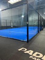 Padelbaan panoramisch | nieuw | 12mm glas | in container kla, Sport en Fitness, Padel, Ophalen, Nieuw, Padel-accessoire