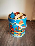 Houten blokjes, Kinderen en Baby's, Speelgoed | Bouwstenen, Ophalen of Verzenden, Zo goed als nieuw, Overige merken