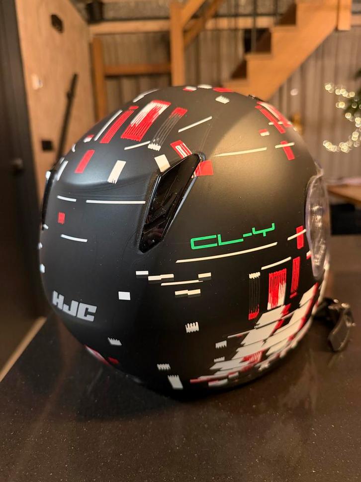 HJC CL-Y Jeugdhelm Maat M - Zo Goed Als Nieuw!, Motoren, Kleding | Motorhelmen, Kinderen, Integraalhelm, M, HJC, Tweedehands, Ophalen of Verzenden