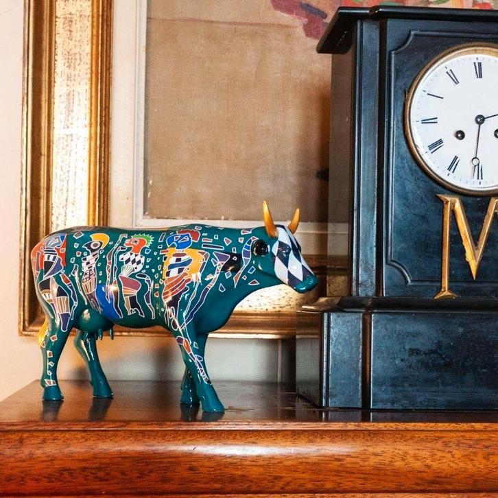 Nieuw Cow Parade koe Friends large gratis verzending., Antiek en Kunst, Kunst | Designobjecten, Ophalen of Verzenden