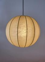 Grote Cocoon hanglampen van Goldkant Leuchten 1960, Huis en Inrichting, Lampen | Hanglampen, Gebruikt, Stof, Ophalen of Verzenden