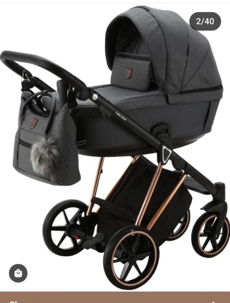 Adamex Belissa Special Edition 2-in-1 Kinderwagen, Kinderen en Baby's, Kinderwagens en Combinaties, Overige merken, Ophalen of Verzenden