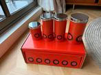 Brabantia Retro Broodtrommel & Blikken Set, Huis en Inrichting, Ophalen of Verzenden, Gebruikt