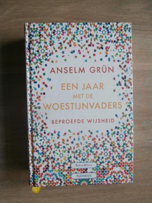 Een jaar met de woestijnvaders - Anselm Grün, Boeken, Esoterie en Spiritualiteit, Zo goed als nieuw, Achtergrond en Informatie