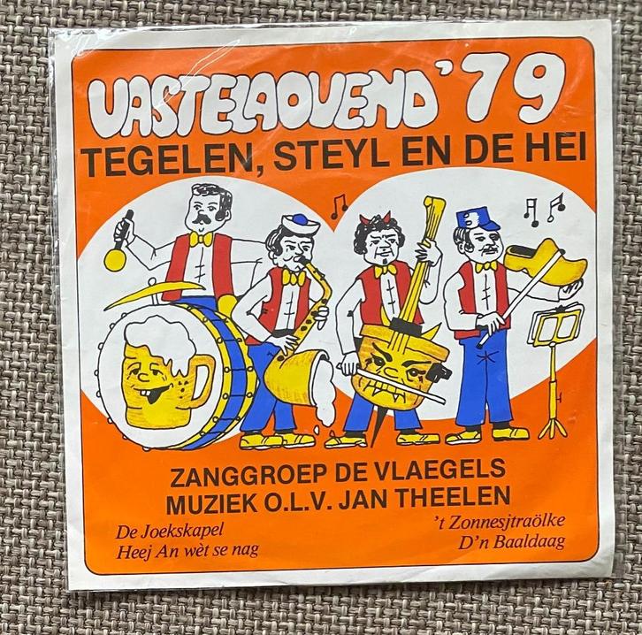 Singeltje Vastelaovend '79 Tegelen Steyl en de Hei EP, Cd's en Dvd's, Vinyl Singles, Zo goed als nieuw, EP, Nederlandstalig, 7 inch