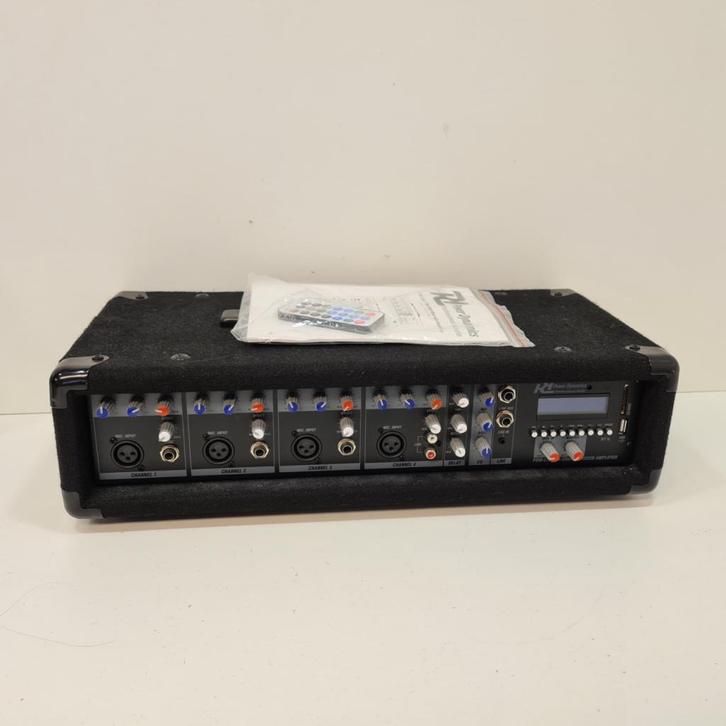 Power Dynamics PDM-C405A 4 Kanaals Mixer Versterker, Muziek en Instrumenten, Effecten, Zo goed als nieuw