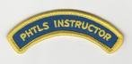 Embleem / patch PHTLS Instructor (Ambulance), Ophalen of Verzenden, Overige soorten, Embleem of Badge