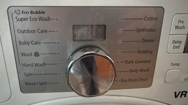 Samsung Eco Bubble WF0804XBE Wasmachine, Witgoed en Apparatuur, Wasmachines, Gebruikt, Voorlader, 6 tot 8 kg, 85 tot 90 cm, Minder dan 1200 toeren