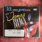 James Brown - 22 Great Soul Songs  2cd-box, Cd's en Dvd's, Cd's | R&B en Soul, Soul of Nu Soul, Gebruikt, 1980 tot 2000, Verzenden
