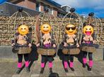 Carnavals outfit LOS IN DE KOOI, Kleding | Dames, Ophalen, Zo goed als nieuw, Carnaval
