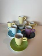 Walküre espresso kopjes & schoteltjes – vintage pastel, Ophalen of Verzenden