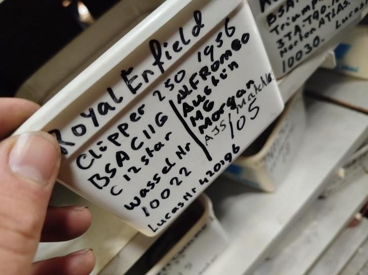 Engelse Contactpunten en condensator, Motoren, Onderdelen | Oldtimers, Nieuw, Ophalen of Verzenden