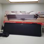 alpina Teppanyaki barbecueplaat 70 x 23 cm 230 V 2000 W zwar, Witgoed en Apparatuur, Grillplaten, Ophalen of Verzenden, Nieuw