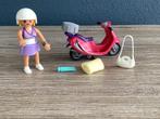 PLAYMOBIL ZOMERS MEISJE MET SCOOTER - 9084, Ophalen, Zo goed als nieuw, Complete set