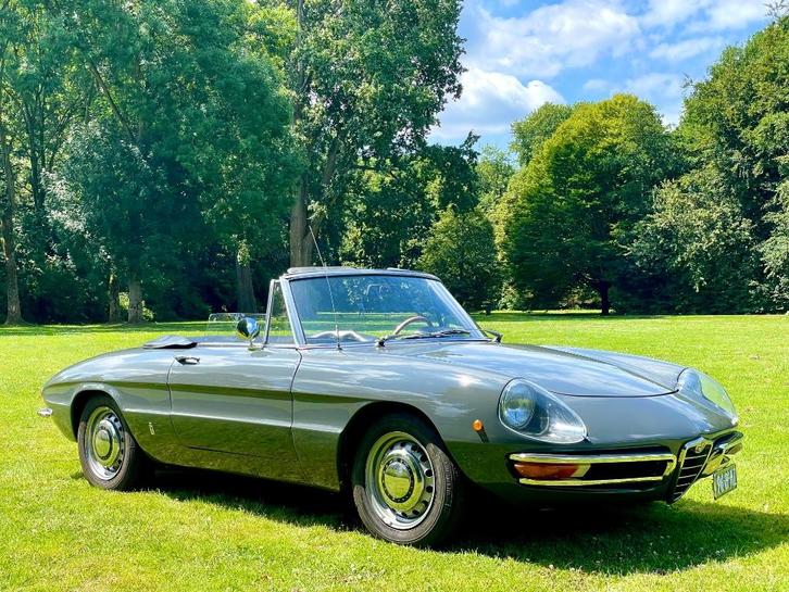 Spider Junior Duetto1969 Zo chique en stijlvol, zo verliefd!, Auto's, Alfa Romeo, Bedrijf, Spider, Benzine, Cabriolet, Handgeschakeld