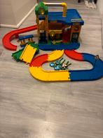 Speelgoed garage, Ophalen, Gebruikt