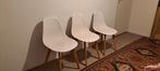 Stoelen wit plastic, Huis en Inrichting, Ophalen, Gebruikt, Wit, Twee