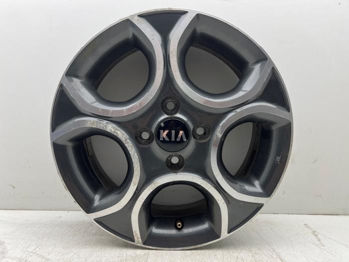 Velg van een Kia Picanto, Auto-onderdelen, Banden en Velgen, Velg(en), Personenwagen, Gebruikt, 3 maanden garantie, Ophalen of Verzenden