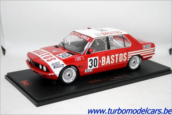 BMW 528i E28 24h Spa 1982 "BASTOS" 1/18 Ixo Models, Hobby en Vrije tijd, Modelauto's | 1:18, Nieuw, Auto, Overige merken, Ophalen of Verzenden