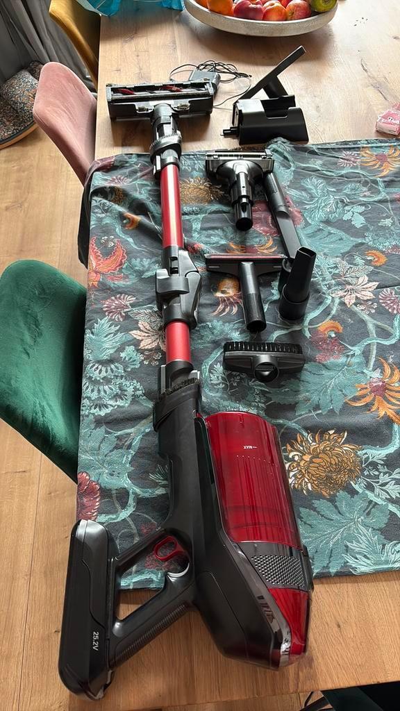 Rowenta x force flex, Witgoed en Apparatuur, Stofzuigers, Gebruikt, Stofzuiger, 1200 tot 1600 watt, Reservoir, Ophalen of Verzenden